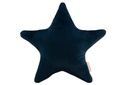 Nobodinoz - Coussin étoile Aristote - velvet - Night Blue