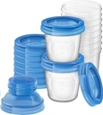 Avent - Set de 10 pots de conservation 180ml
