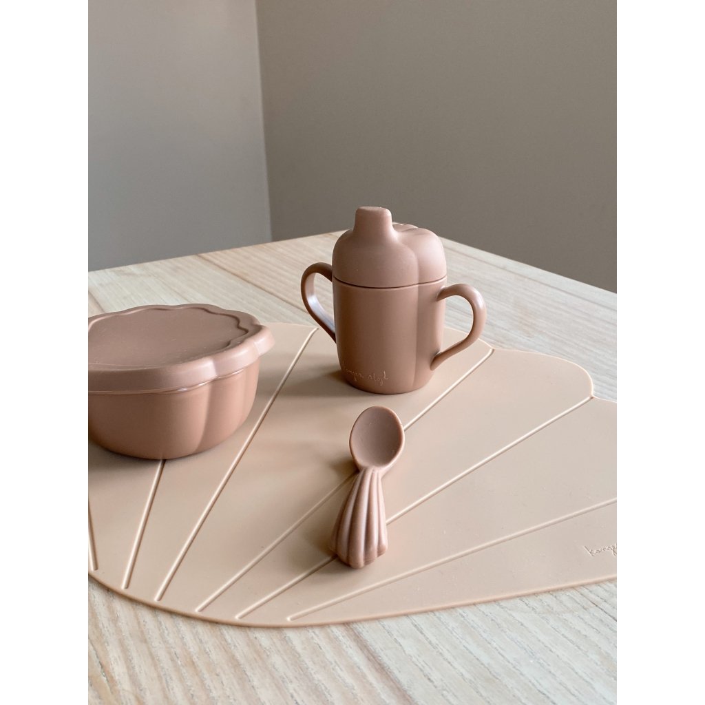 Konges Slojd - Ensemble de Palourde en Silicone - Blush