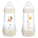 Mam - Biberon Easy Start anti-colique - 260 ml - Colors of nature - beige