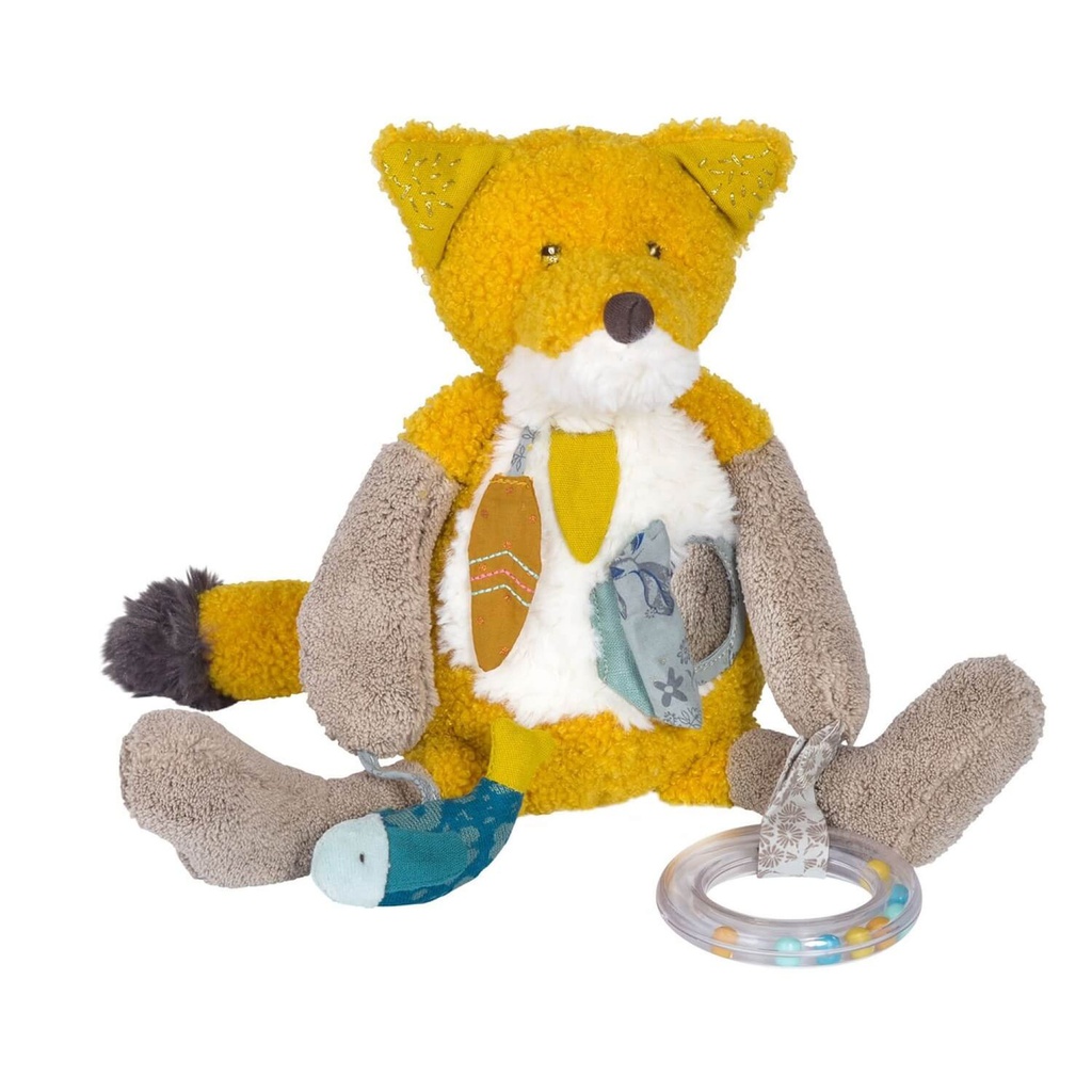 Moulin Roty - Peluche d'Activités Renard - Le Voyage d'Olga