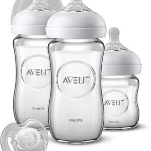 Avent - Kit Nouveau-Né en Verre - 3 biberons