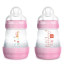 Mam - Biberon Easy Start anti-colique - 160 ml - Fonds Marins - rose