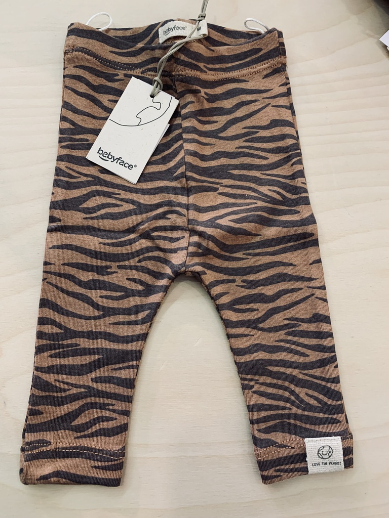 BABYFACE legging MOCHA tigré