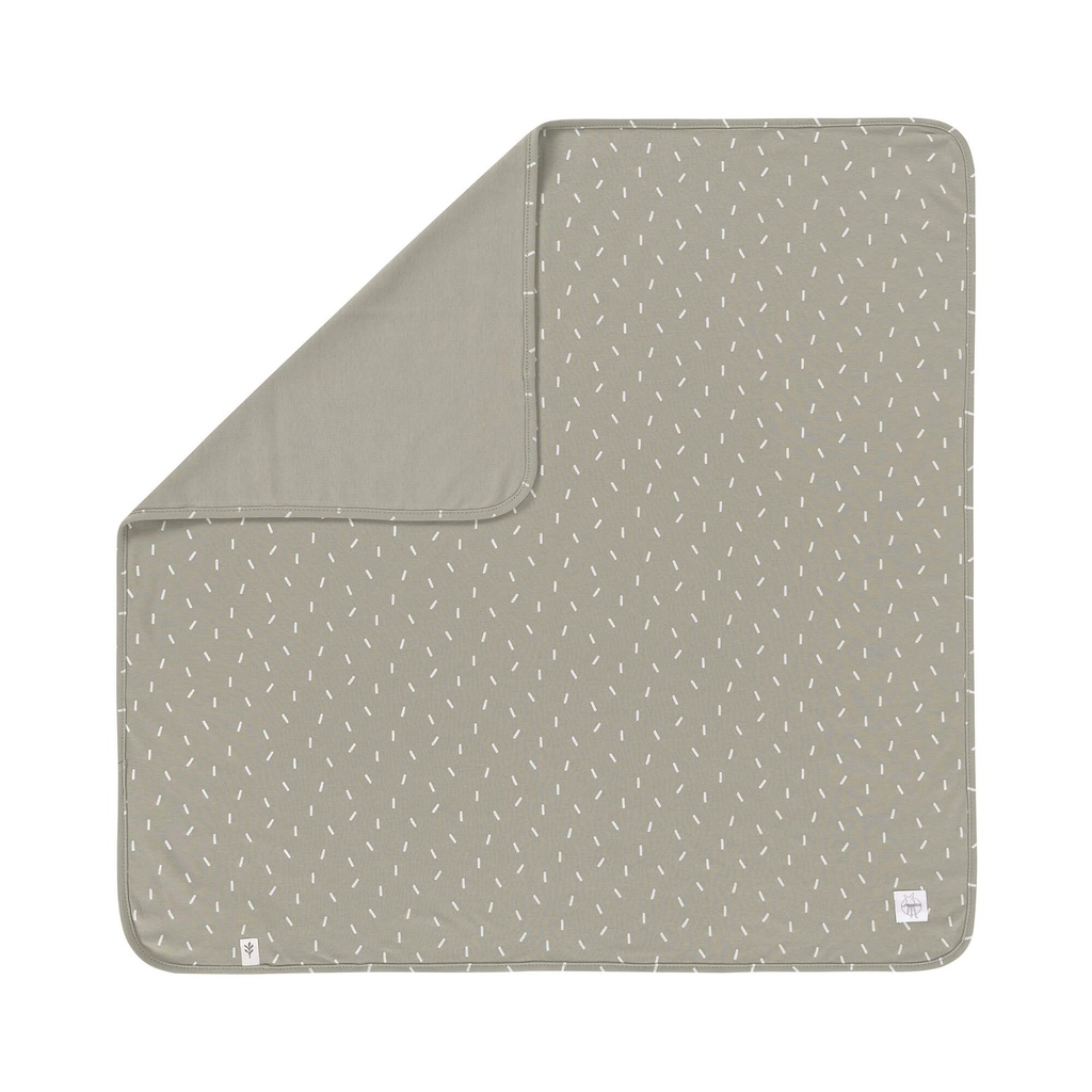 Lassig - Couverture en coton BIO - Olive