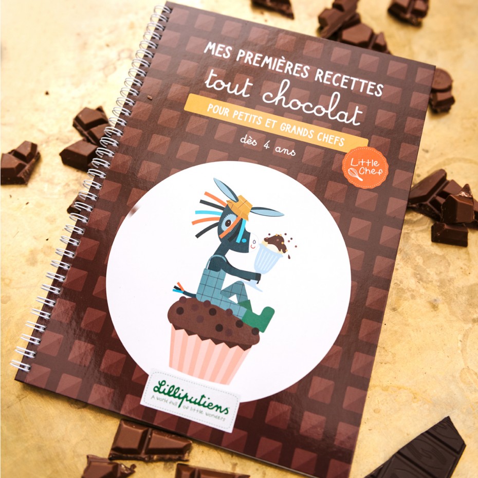 Lilliputiens - Little Chef - Livre de recettes - Tout chocolat