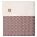 Koeka - Couverture pour Lit Bébé Teddy Oslo 75X100 - Soft Earth/Pebble