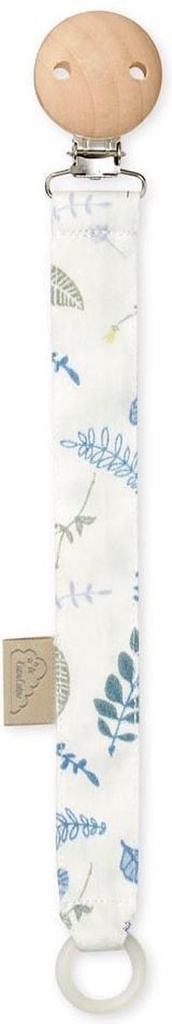 Cam Cam Copenhagen - Attache-tétine - Pressed Leaves Blue