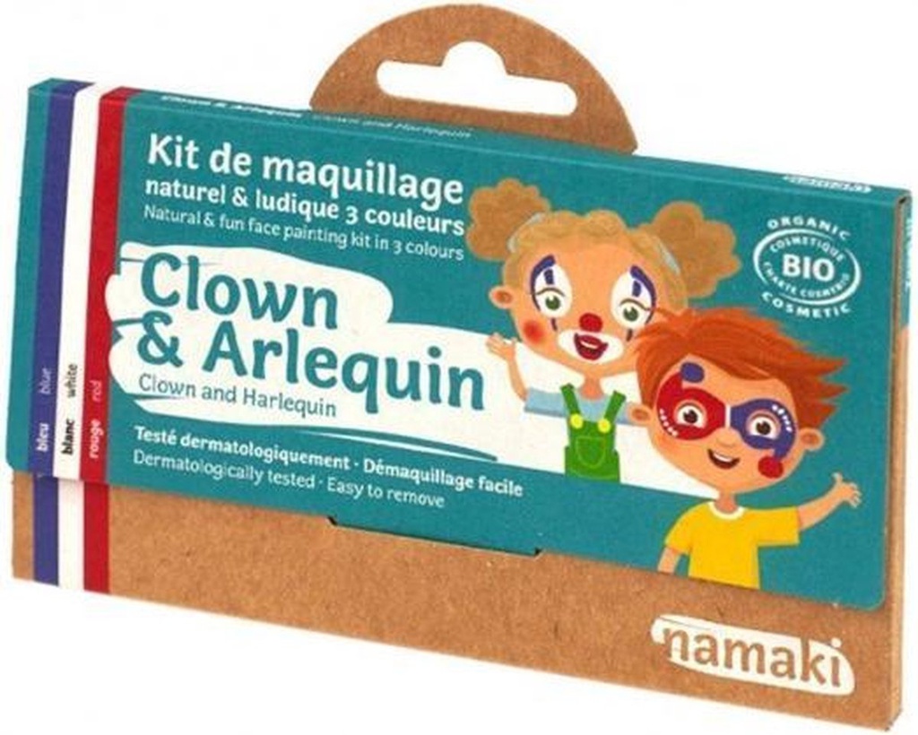 Namaki - Kit de maquillage - Clown/Arlequin