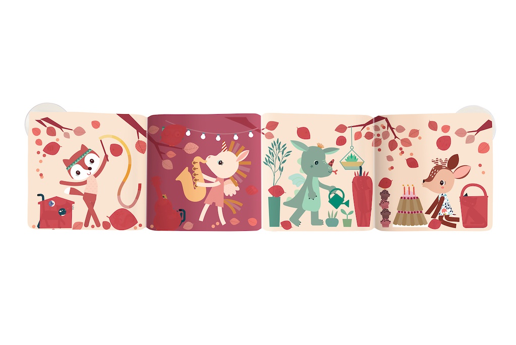 Lilliputiens - Panneau de bain - Fiesta