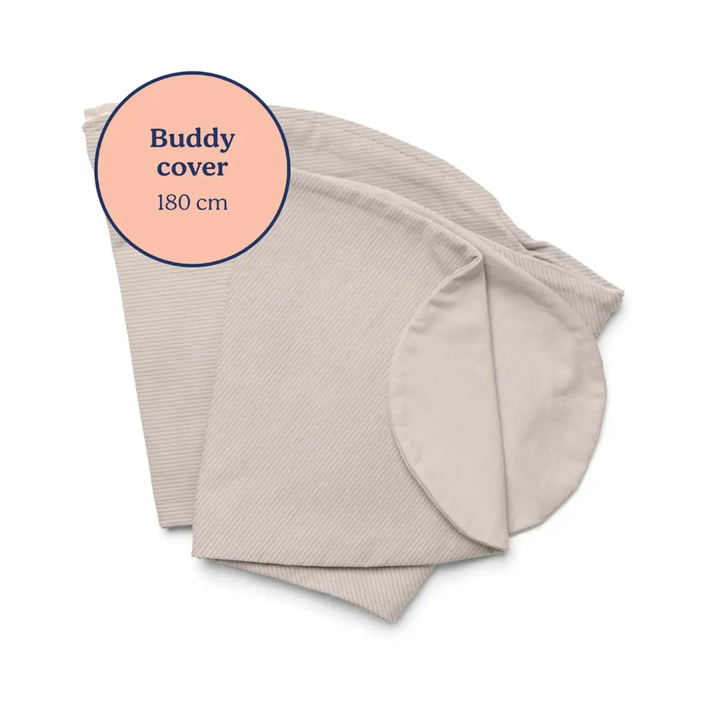 Doomoo - Housse pour Coussin de maternité Buddy - Tetra Sand
