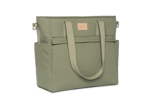 Nobodinoz - Sac à dos de change Go Baby Go - Olive Green