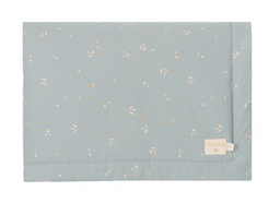 Nobodinoz - Couverture Laponia - Willow Soft Blue - 100x140 cm