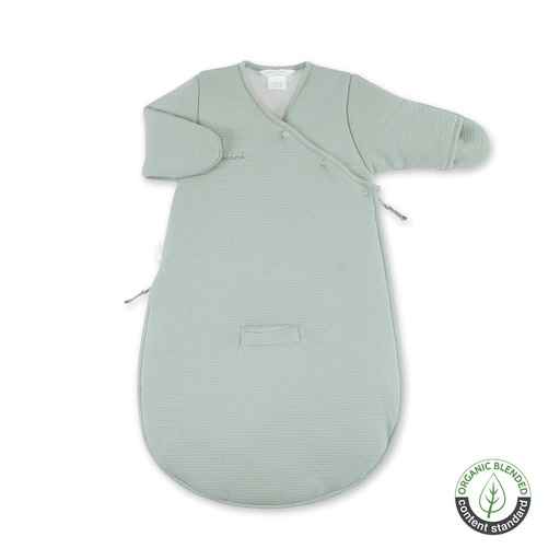 Bemini - Magic Bag 1-4m Pady waffle + jersey bio Tog 2.5 - Lunar [141WAFLE76WU]