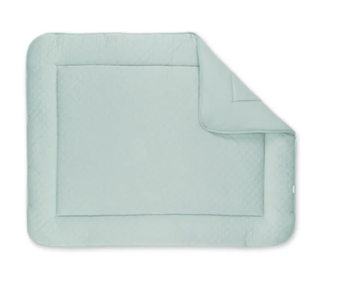 Bemini - Tapis de Parc - 75x95cm Vert Celadon pady waffle + jersey BIO [219QUILT76QU]