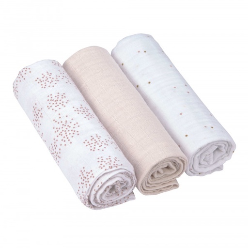 Lässig - Lot de 3 tétras - About Friends Chinchilla