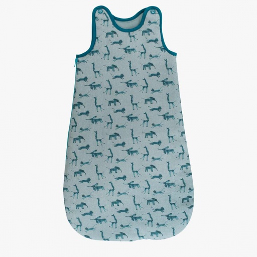 Moulin Roty - Gigoteuse hiver 70 cm bleu -  Sous mon baobab