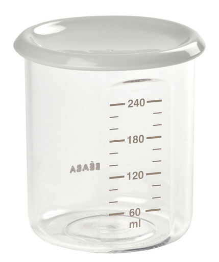 Béaba - Pot de conservation  - 240ml  - Gris