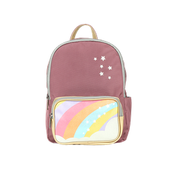 Caramel &amp; Cie - Petit sac à dos - Arc en ciel étoilé