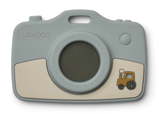 LIEWOOD - Jouet de dentition appareil photo - Vehicles / Dove Blue Multi Mix