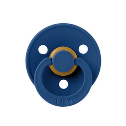 Bibs - Tétine caoutchouc naturel - Bleu Electrique - Taille 1