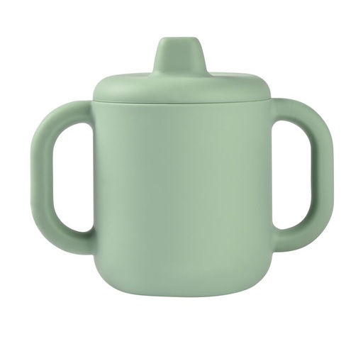Béaba - Tasse d'apprentissage en silicone 170 ml - 8m + - Vert [913544]