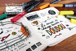 Cleo - Carnet de coloriage lavable - Doudou