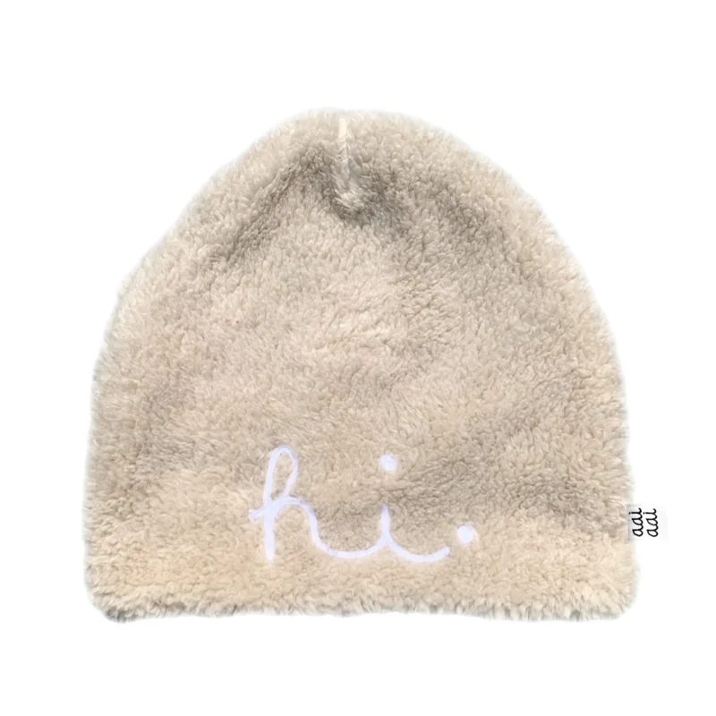 Aai Aai - Bonnet teddy hiver - Crème