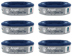 Angelcare - Lot de 6 recharges pour poubelle