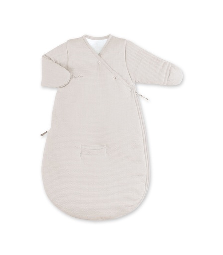 Bemini - Magic Bag 0-3 Mois Pady Tetras Jersey - Tog 3 - Beige sable (sand)