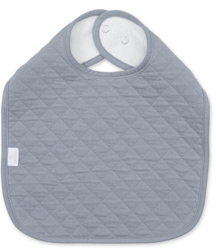 Bemini - Bavoir Waterproof Pady Quilted Jersey - Stone [358QUILT66QU]
