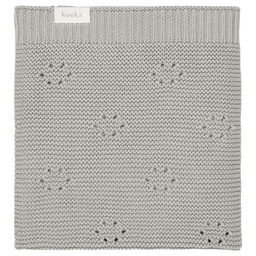 Koeka - Couverture berceau Lalinde - Grey Wave 75x90