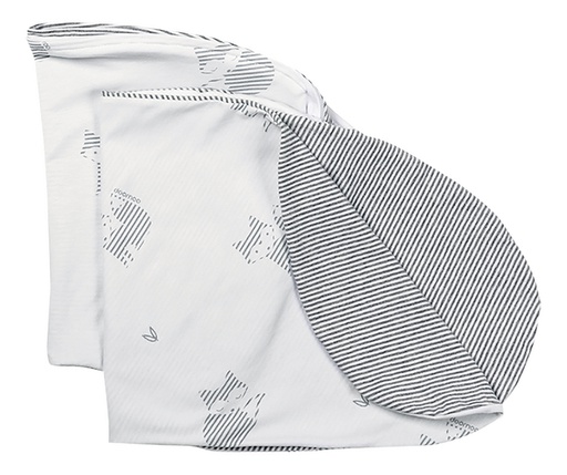 Doomoo - Housse pour Coussin d'Allaitement - Buddy Cover - Grey Fox