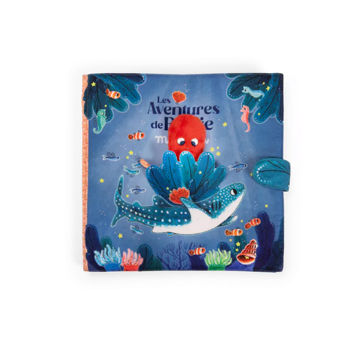 Moulin Roty - Grand livre en tissu d'activités - Les aventures de Paulie