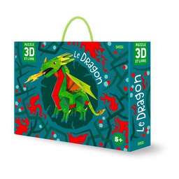 Sassi - Puzzle 3D et livre - Le Dragon