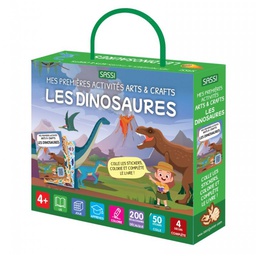 Sassi - Mes premières activités Arts &amp; Crafts - Les Dinosaures