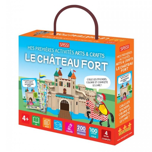 Sassi - Mes premières activités Arts & Crafts - Le Château Fort