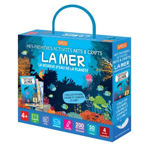 Sassi - Mes premières activités Arts & Crafts - La Mer