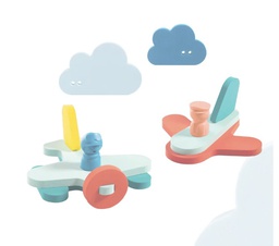 Quut - Puzzle de bain - Dans les airs