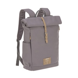 Lassig - Sac à langer à dos - Rolltop - Rosewood Grey