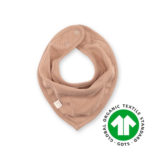 [355WAFLE85WU] Bemini - Bandana waterproof waffle bio - Natural