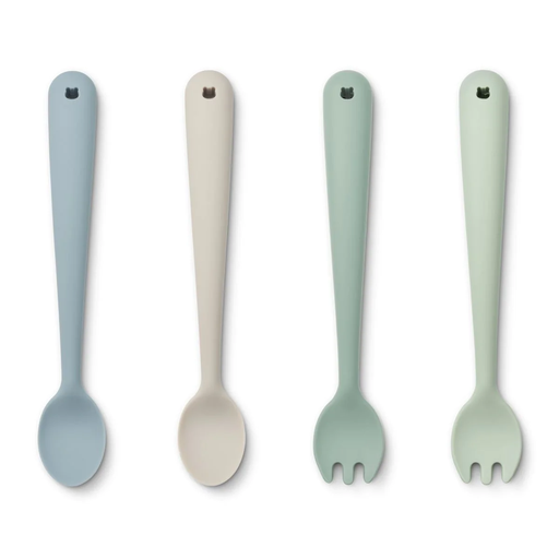 LIEWOOD - Set de couverts Shea - Dusty Mint Multi Mix