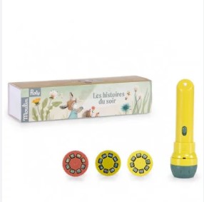 Moulin Roty - La lampe à histoires - Trois petits lapins