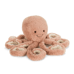 Jellycat - Odell Octopus - Really Big - Rose
