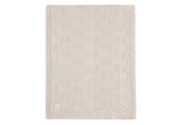 Jollein - Couverture Berceau 75x100cm Shell Knit - Nougat
