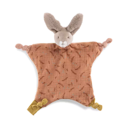 Moulin Roty - Doudou lapin argile - Trois petits lapins