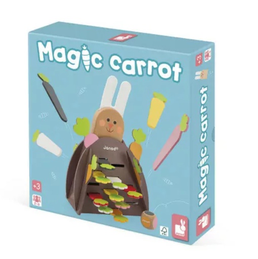 Janod - Jeu Magic Carrot - 3 ans + [J02473]