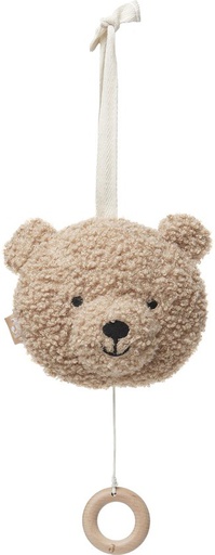 Jollein - Peluche musicale - Teddy Bear - Biscuit [043-001-67005]
