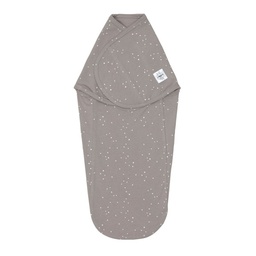 Lassig - Couverture d'emmailotage GOTS - Sprinkle Taupe