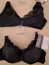 Balloon Paris - Soutien-gorge d'allaitement - Noir / pois